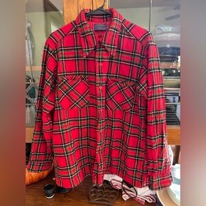 Pendleton vintage 100% wool flannel, men’s large